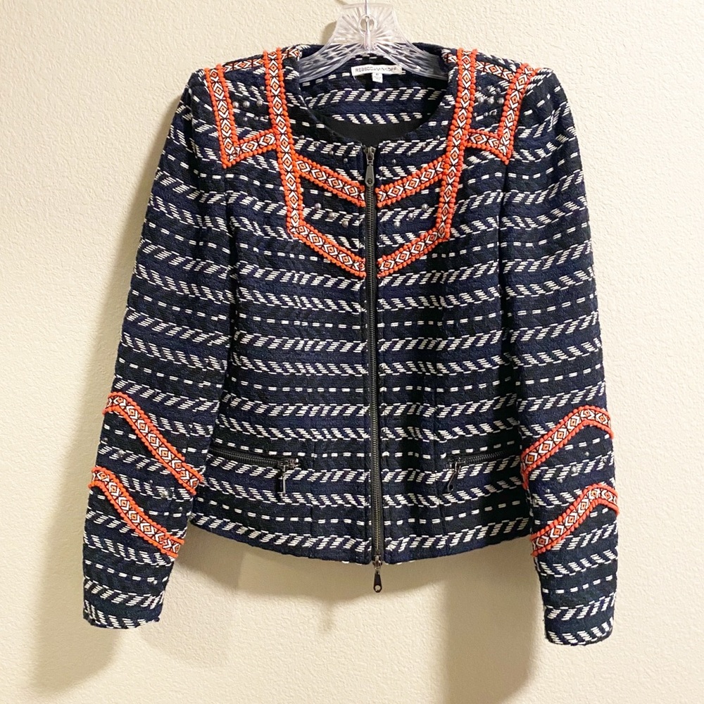 Rebecca Minkoff Hawks Woven Jacket